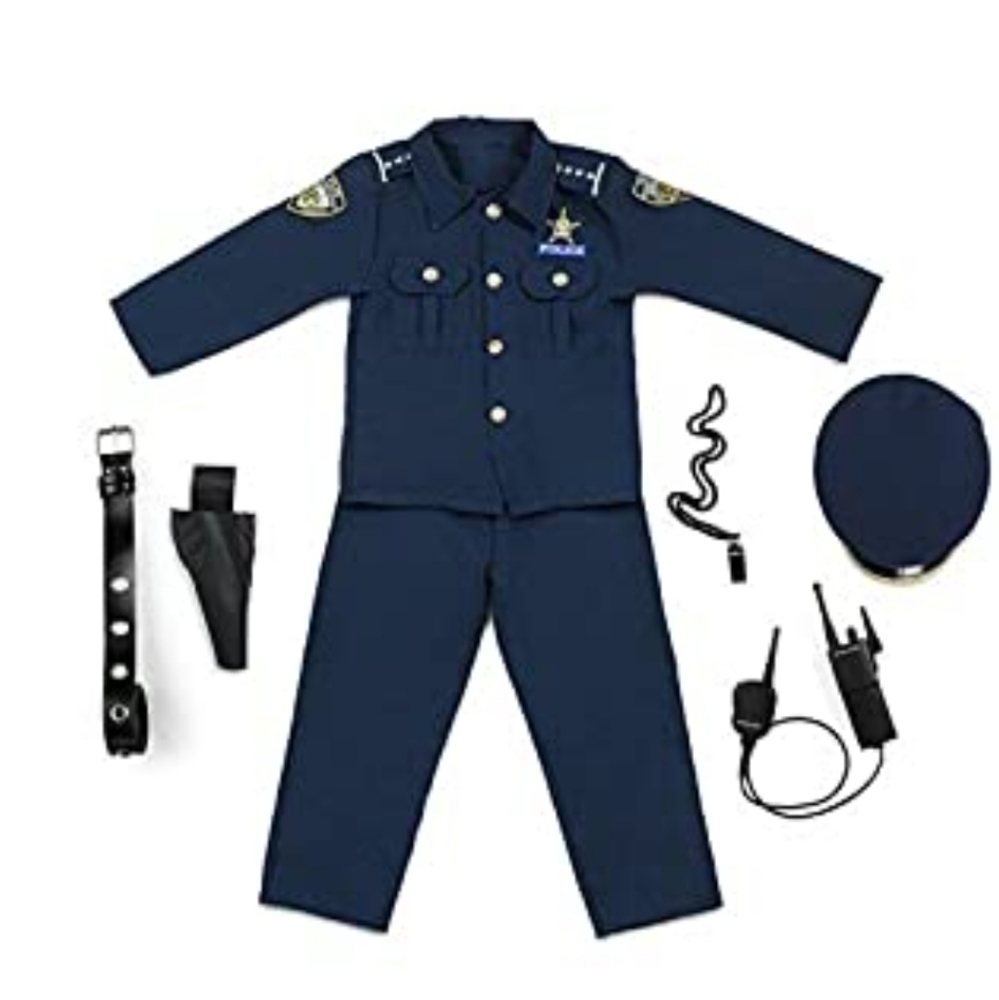 Dress Up America Deluxe Police Officer Costume